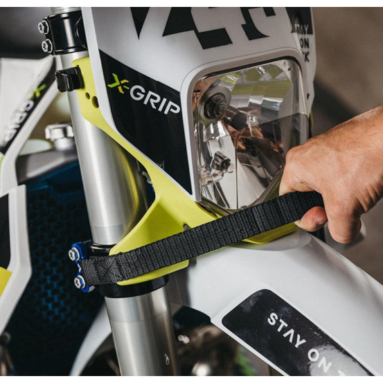 Sangle de levage vissée X-GRIP Noir - KTM 2002-2022 - HUSQVARNA 2014-2022 GAS GAS 2021-2023 - BETA 2013-2023