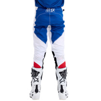 Pantalon cross Troy Lee Designs x Oakley Edition Limitée 2024 SE Ultra Vision - Bleu Blanc Rouge 2