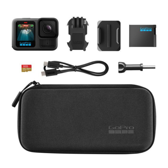 Caméra GoPro HERO 13 Black Edition + Carte SD 64Go