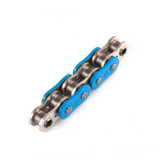 Attache à rivet plein Chaine AFAM 520 XHR2-B Bleu