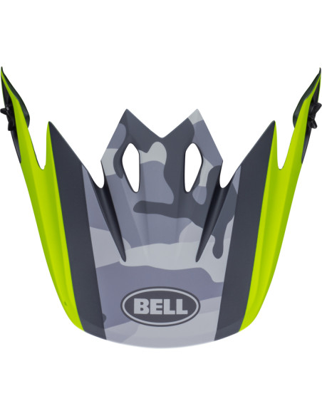 Visière Bell pour casque MX-9 Alter Ego - Jaune Fluo