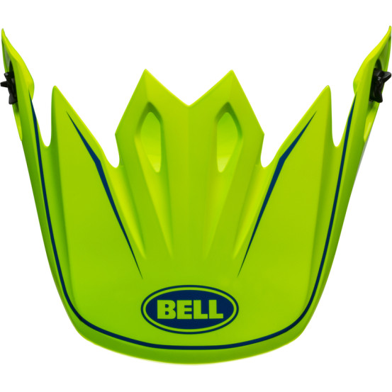 Visière Bell pour casque MX-9 Zone - Jaune Fluo