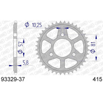 Couronne Alu AFAM 93329
