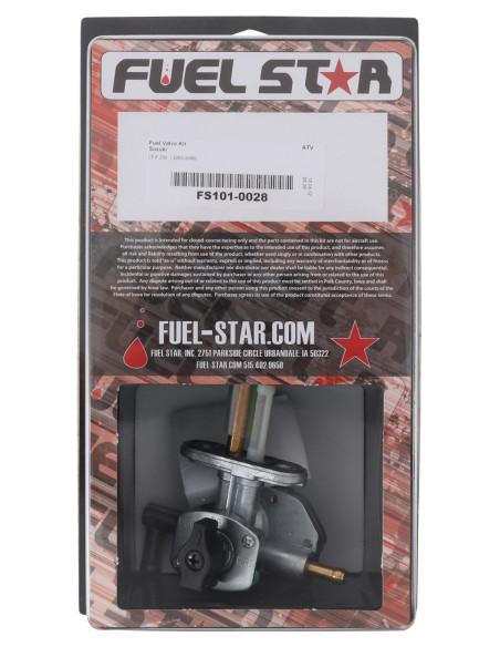 Robinet d'essence avec durite FUEL STAR Suzuki LT-F 250 2X4