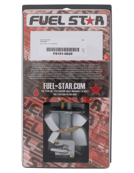 Robinet d'essence avec durite FUEL STAR Kawasaki KLF 300 2X4