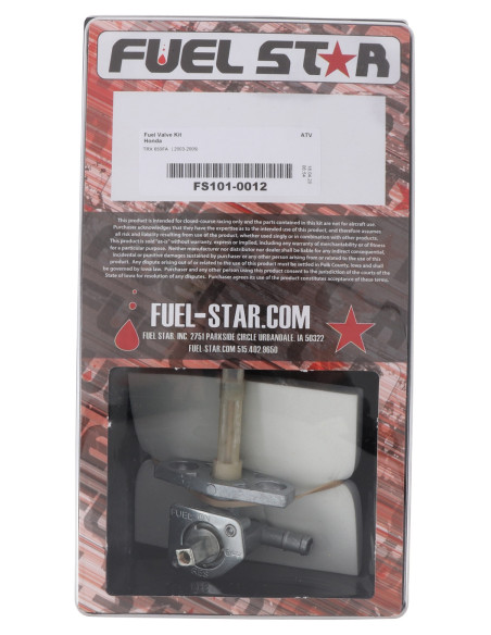 Robinet d'essence avec durite FUEL STAR Honda TRX 650 FA