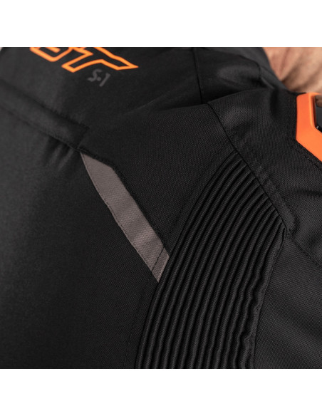 Veste textile RST S-1 - Noir Gris Orange