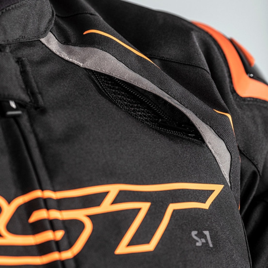 Veste textile RST S-1 - Noir Gris Orange
