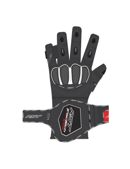 Gants moto cuir RST Tractech Evo 4 - Noir