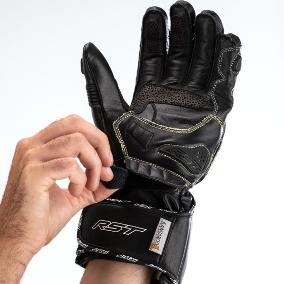 Gants moto cuir RST Tractech Evo 4 - Noir