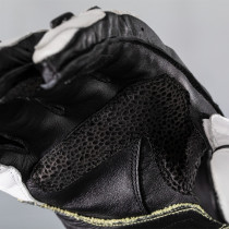 Gants moto cuir RST Tractech Evo 4 - Blanc Noir 2