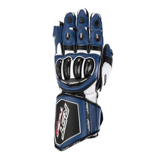 Gants moto cuir RST Tractech Evo 4 - Bleu