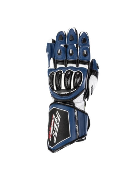 Gants moto cuir RST Tractech Evo 4 - Bleu