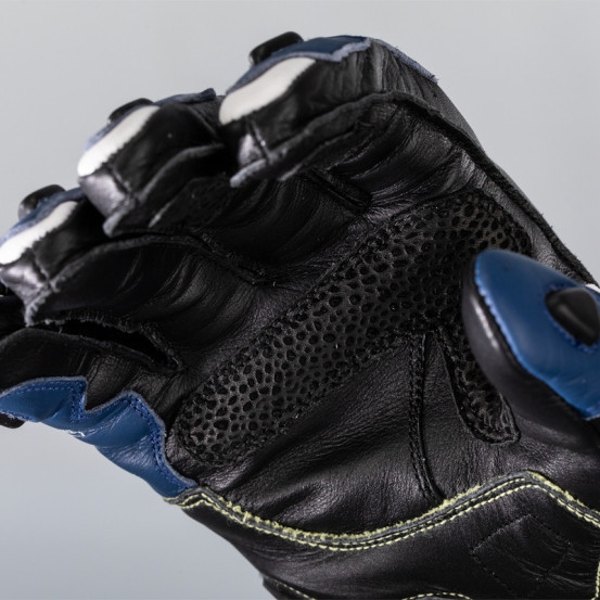Gants moto cuir RST Tractech Evo 4 - Bleu