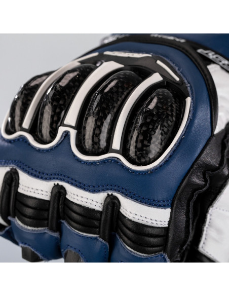 Gants moto cuir RST Tractech Evo 4 - Bleu