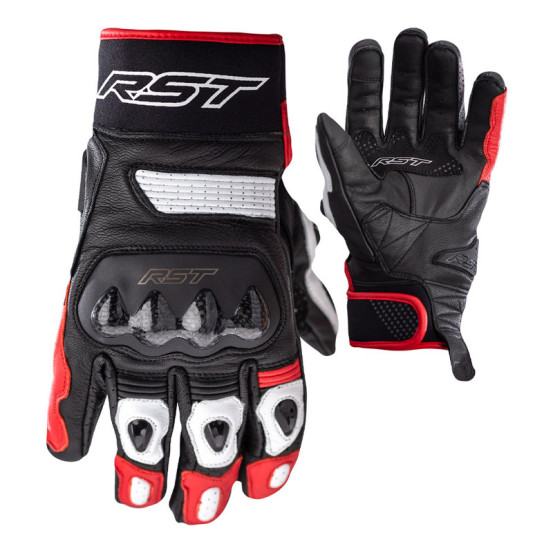 Gants moto cuir RST Freestyle II - Rouge