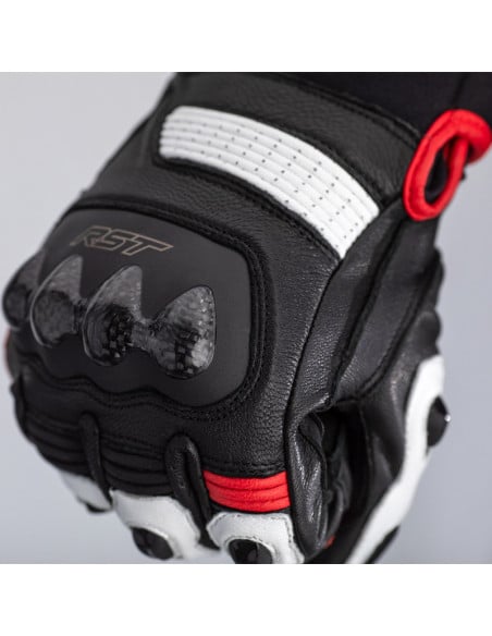 Gants moto cuir RST Freestyle II - Rouge