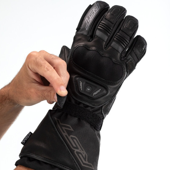 Gants moto chauffant RST Paragon 6 Waterproof - Noir