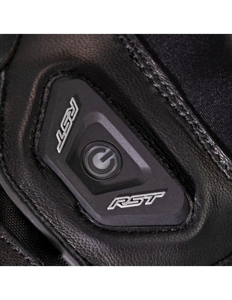 Gants moto chauffant RST Paragon 6 Waterproof - Noir