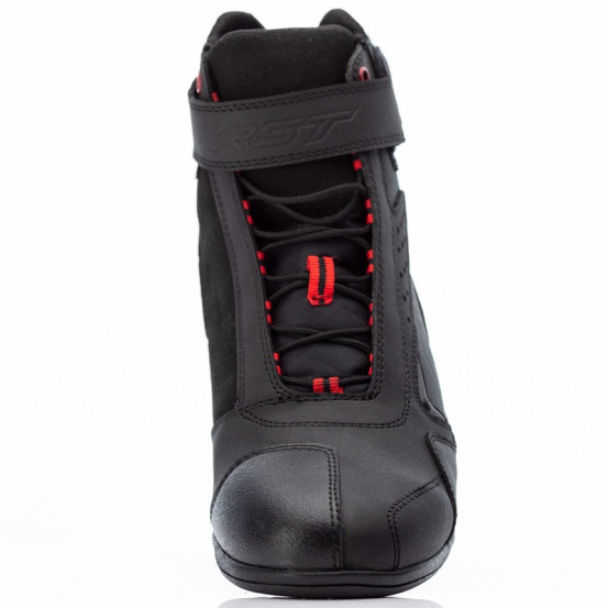 Baskets moto Femme RST Frontier - Noir Rouge
