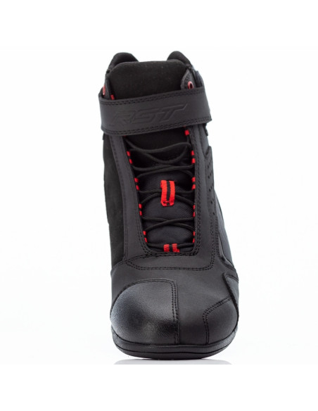 Baskets moto Femme RST Frontier - Noir Rouge