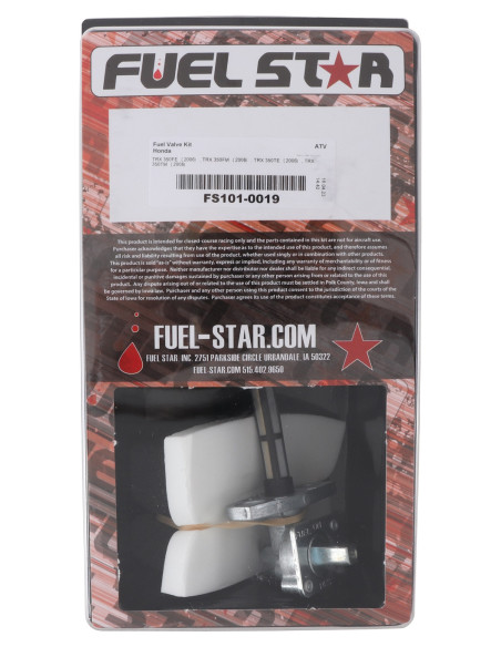 Robinet d'essence avec durite FUEL STAR Honda TRX 350 FE 4X4