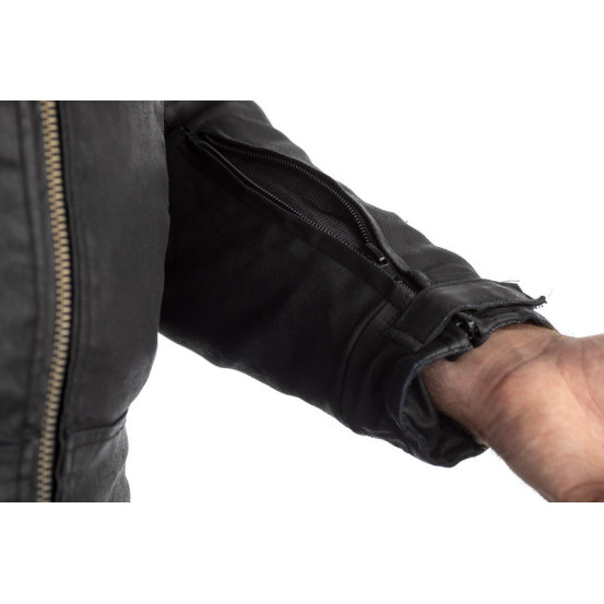 Veste textile RST Brixton - Noir