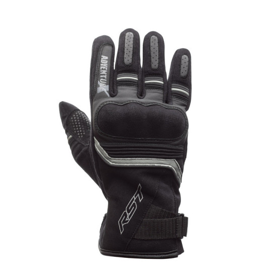 Gants moto cuir RST Adventure-X - Noir