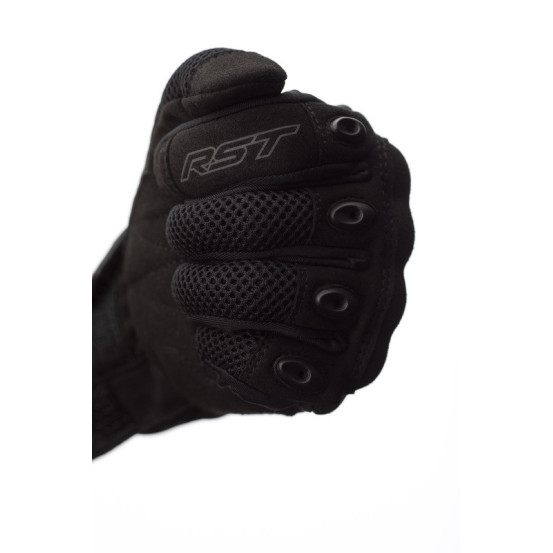 Gants moto textile RST Atlas Waterproof - Noir