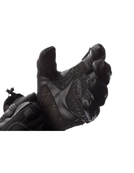 Gants moto textile RST Atlas Waterproof - Noir