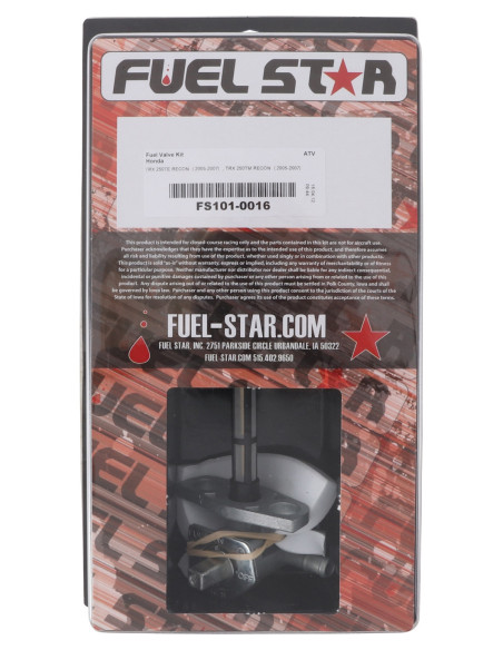 Robinet d'essence avec durite FUEL STAR Honda TRX 250 TE