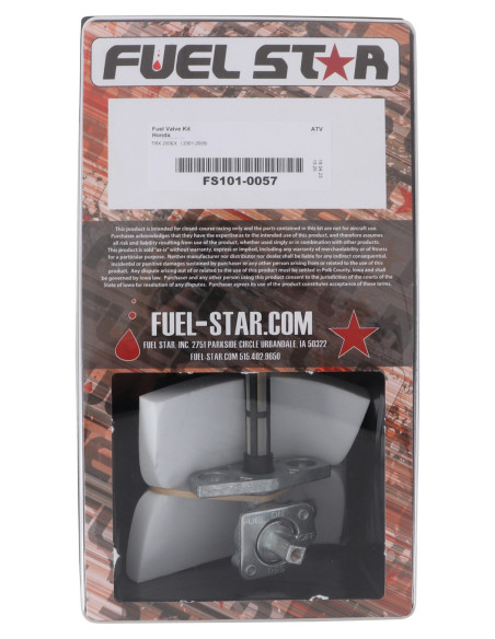 Robinet d'essence avec durite FUEL STAR Honda TRX 250 EX