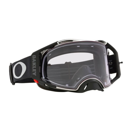 Masque cross OAKLEY Airbrake MX - Tuff Blocks Noir Gunmetal Ecran Prizm Low Light