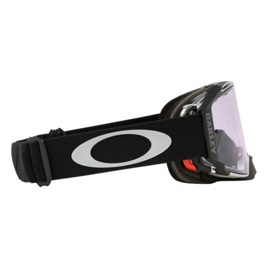 Masque cross OAKLEY Airbrake MX - Tuff Blocks Noir Gunmetal Ecran Prizm Low Light