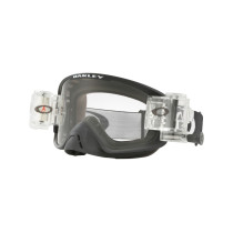 Masque cross OAKLEY O-Frame 2.0 Pro MX Race-Ready Roll-Off Noir Mat Ecran clair