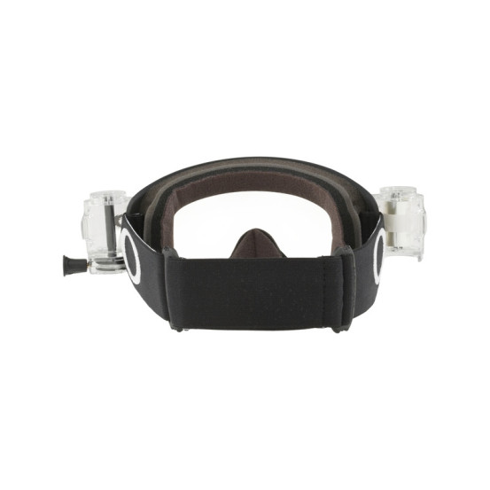 Masque cross OAKLEY O-Frame 2.0 Pro MX Race-Ready Roll-Off Noir Mat Ecran clair
