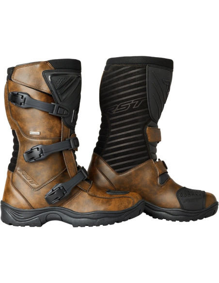 Bottes moto RST Ambush Waterproof - Marron