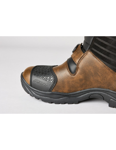 Bottes moto RST Ambush Waterproof - Marron