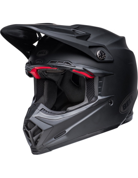 Casque cross Bell Moto-9S Flex Solid - Noir Mat