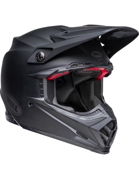 Casque cross Bell Moto-9S Flex Solid - Noir Mat