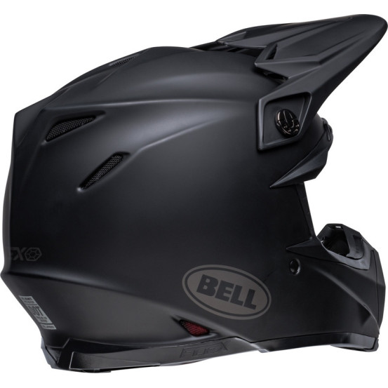Casque cross Bell Moto-9S Flex Solid - Noir Mat