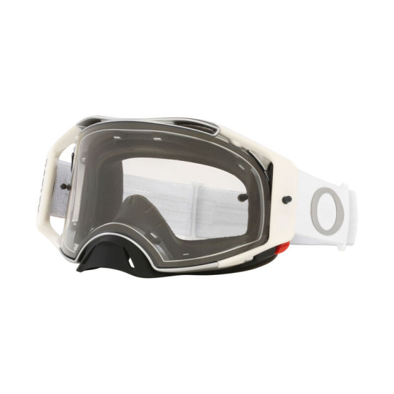Masque cross OAKLEY Airbrake MX - Tuff Blocks Blanc Écran clair