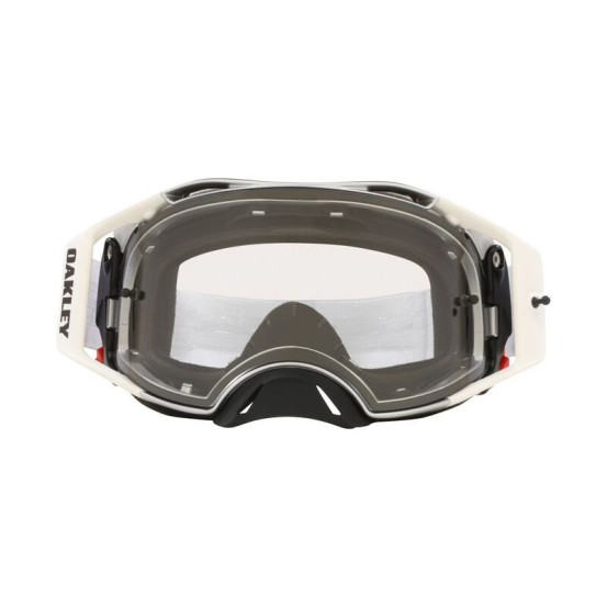 Masque cross OAKLEY Airbrake MX - Tuff Blocks Blanc Écran clair