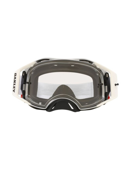 Masque cross OAKLEY Airbrake MX - Tuff Blocks Blanc Écran clair
