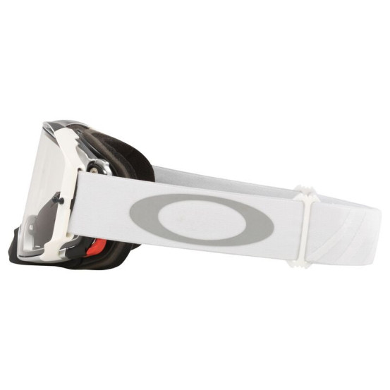 Masque cross OAKLEY Airbrake MX - Tuff Blocks Blanc Écran clair