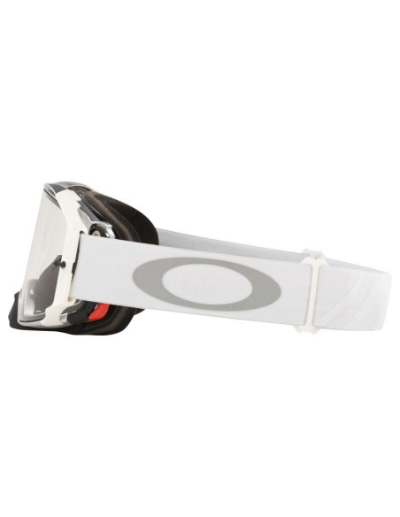 Masque cross OAKLEY Airbrake MX - Tuff Blocks Blanc Écran clair