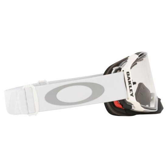 Masque cross OAKLEY Airbrake MX - Tuff Blocks Blanc Écran clair
