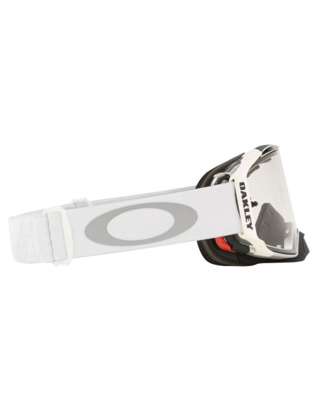 Masque cross OAKLEY Airbrake MX - Tuff Blocks Blanc Écran clair