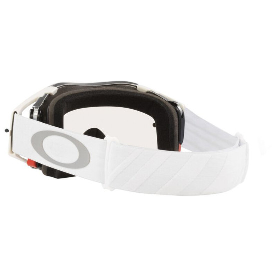 Masque cross OAKLEY Airbrake MX - Tuff Blocks Blanc Écran clair
