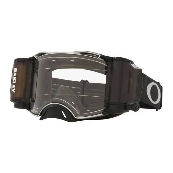 Masque cross OAKLEY Airbrake MX - Tuff Blocks Noir Gunmetal Race-Ready Roll-Off Ecran clair